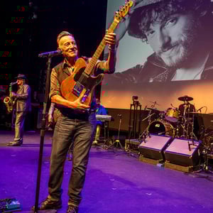 Image for Bruce Springsteen Convenes Original and Current E Street Band Members for Rare Performance