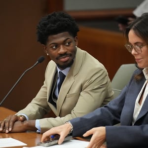 Image for Lil Nas X Appears in Court, Plans to Seek Diversion in LAPD Battery Case