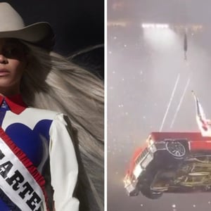 Image for Beyoncé’s Mid-Air Car Almost Tips Over, Singer Pauses Show