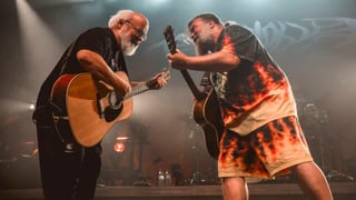 Image for George Clooney ‘Forced’ Jack Black to End Tenacious D After Trump Assassination Comment at Sydney Show