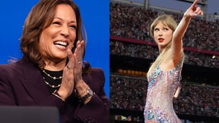 Image for Kamala Harris Is ‘Very Proud’ to Have Taylor Swift’s Vote — Even Though They Disagreed on Last Year’s Super Bowl