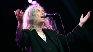 Image for Patti Smith Is &#8216;Absolutely Fine&#8217; After Collapsing on Stage From Migraine-Related Dizziness