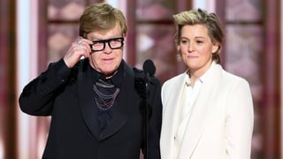 Image for Elton John Playfully Calls Brandi Carlile &#8216;My Co-Host Rihanna&#8217; While Joking About Losing His Eyesight