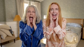 Image for Jamie Lee Curtis and Lindsay Lohan Aren&#8217;t Feeling Like Themselves in &#8216;Freakier Friday&#8217; Trailer