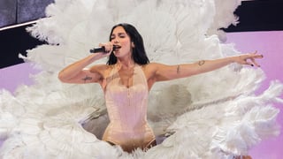 Image for Fire, Catwalks and Troye Sivan: Dua Lipa Stakes Claim as Hardest Working Person in Showbiz at Melbourne Gig