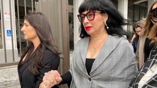 Image for Wife of Weezer Bassist Makes First Court Appearance in LAPD Shooting