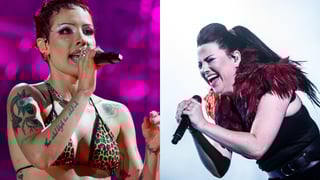 Image for Halsey, Evanescence&#8217;s Amy Lee Join Forces for &#8216;Hand That Feeds&#8217;