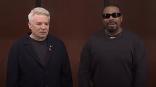 Image for See &#8216;SNL&#8217; Spoof Mike Myers&#8217; Infamous Kanye West Moment in Elevator Sketch