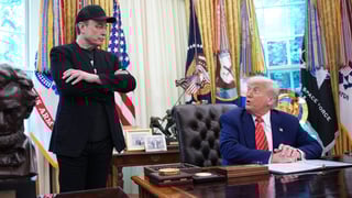 Image for Trump at Musk&#8217;s Farewell Press Conference: &#8216;Elon&#8217;s Not Really Leaving&#8217;