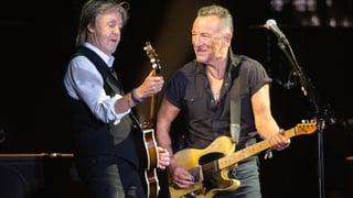 Image for See Bruce Springsteen Bring Out Paul McCartney at Liverpool Concert