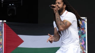 Image for Bob Vylan Says &#8216;We Are Being Targeted for Speaking Up&#8217; After Glastonbury Set Backlash