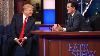 Image for Trump Says He Was Not &#8216;Solely Responsible&#8217; for &#8216;Late Show&#8217; Cancellation