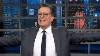 Image for Stephen Colbert Addresses Cancelation by Telling Trump to &#8216;Go Fuck Yourself&#8217;