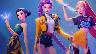 Image for Justice For The Damned, Mama Kin Spender Crack ARIA Top 20 as &#8216;KPop Demon Hunters&#8217; Sets Chart Record