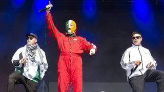 Image for Police End Investigation Into Kneecap&#8217;s Glastonbury Performance