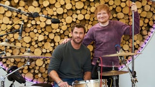 Image for Chris Hemsworth Is &#8216;Thinking Out Loud&#8217; as Ed Sheeran&#8217;s Drummer in &#8216;Limitless&#8217; Trailer