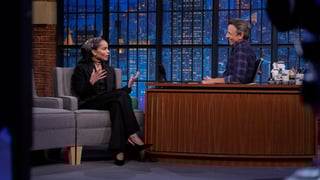 Image for Zoë Kravitz Says Her Mom Lisa Bonet Let a Snake Loose in Taylor Swift&#8217;s House