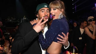 Image for Taylor Swift Was Also Obsessed With Bad Bunny&#8217;s Acting in &#8216;Happy Gilmore 2&#8217;
