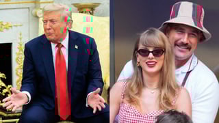 Image for Trump Forgets He Hates Taylor Swift When He&#8217;s Told She&#8217;s Getting Married