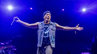 Image for Watch Iron Maiden&#8217;s Bruce Dickinson Sing National Anthem at NFL Game
