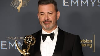 Image for Jimmy Kimmel Says He Enjoys Giving Trump &#8216;a Little Poke&#8217; on Late-Night Show