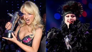 Image for VMAs Burning Questions: From Gaga&#8217;s High-Speed Exit to Sabrina Carpenter&#8217;s Trans Rights Sign