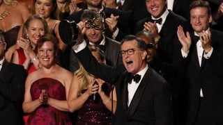 Image for Stephen Colbert and &#8216;Late Show&#8217; Win Emmy After Cancellation: &#8216;Stay Strong, Be Brave&#8217;