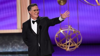 Image for Stephen Colbert Asks &#8216;Is Anyone Hiring?&#8217; After Receiving Standing Ovation at 2025 Emmys