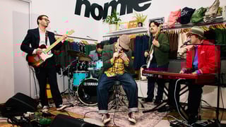 Image for Big Words Debut Unreleased Song in HoMie Store Sessions