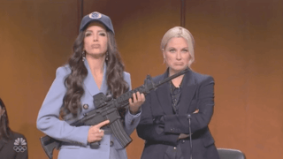 Image for &#8216;SNL&#8217; Cold Open: Tina Fey, Amy Poehler Team Up as Drama Queens Kristi Noem, Pam Bondi