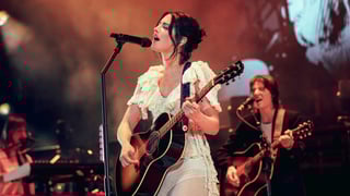 Image for Gracie Abrams Releases Her Pain in Cathartic ‘I Told You Things’ Live Performance From Red Rocks