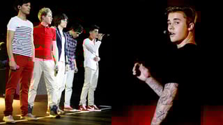 Image for One Direction and Justin Bieber Faced Off 10 Years Ago. But They Were Always on the Same Team