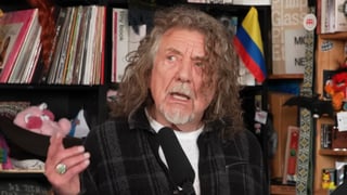 Image for Robert Plant Sings Led Zeppelin, Moby Grape Classics at NPR&#8217;s Tiny Desk