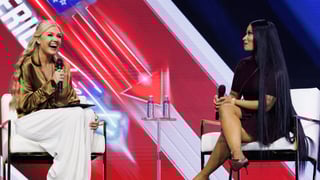 Image for Nicki Minaj Joins Erika Kirk at Turning Point USA&#8217;s AmFest, Praises Trump and Vance: &#8216;They&#8217;re One of Us&#8217;