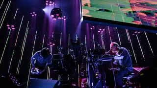 Image for Watch Radiohead Wrap Up Their 2025 European Tour with a Soaring &#8216;Karma Police&#8217;