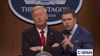 Image for &#8216;SNL&#8217; Cold Open: Trump Caught Snoring Away Questions About Affordability, War Crimes