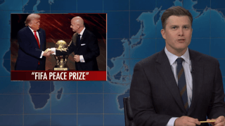 Image for &#8216;SNL&#8217; Weekend Update Trashes Trump&#8217;s Made-up Peace Prize, M.R.I. Delay