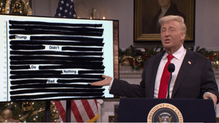 Image for &#8216;SNL&#8217; Cold Open: Trump Reveals Why He&#8217;s Putting His Name on Everything