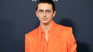 Image for Timothée Chalamet Appears on Top of Las Vegas Sphere for Wild &#8216;Marty Supreme&#8217; Promo