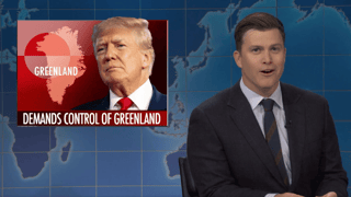 Image for &#8216;SNL&#8217; Weekend Update Roasts &#8216;Psycho&#8217; Trump for Stalking Greenland