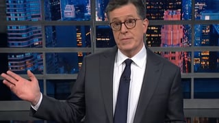 Image for Late-Night Hosts Mourn Donald Trump&#8217;s &#8216;Exhausting&#8217; Year in Office