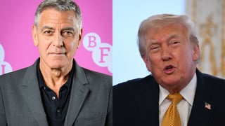Image for George Clooney Fires Back After Donald Trump Mocks His French Citizenship