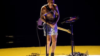 Image for A Shirtless Justin Bieber Brings &#8216;Yukon&#8217; to the 2026 Grammys