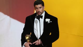 Image for Bad Bunny Calls Out ICE in Powerful Grammys Speech: &#8216;We&#8217;re Not Aliens, We Are Humans&#8217;