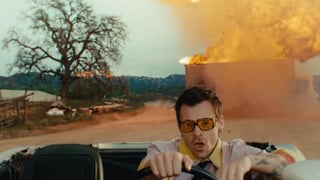 Image for Harry Styles Is a Casual Action Hero in the New &#8216;American Girls&#8217; Music Video