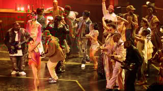 Image for Shaboozey, Misty Copeland Join Miles Caton, Raphael Saadiq in Rousing &#8216;I Lied to You&#8217; Oscars Performance