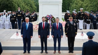 Image for Army Sec. Was Told Trump Wouldn&#8217;t Want to Stand Next to Black Female Officer: Report