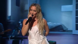 Image for Watch Hilary Duff&#8217;s Intimate Performance of &#8216;Roommates&#8217; on &#8216;Fallon&#8217;