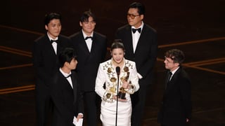 Image for &#8216;KPop Demon Hunters&#8217; Wins Best Original Song &#8212; But Isn&#8217;t Allowed to Finish Acceptance Speech