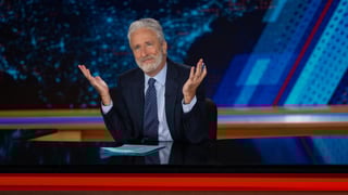 Image for Jon Stewart Reflects on White House Correspondents&#8217; Dinner: &#8216;Like Most Things in America, It Was Interrupted By Gunfire&#8217;